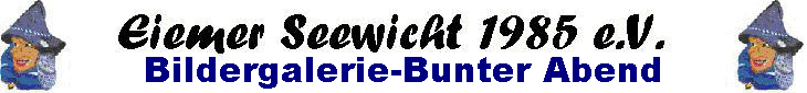 Bildergalerie-Bunter Abend